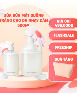 Sữa Rửa Mặt Cho Da Nhạy Cảm